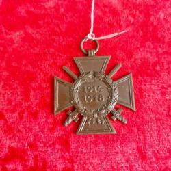 Croix d'honneur du combattant allemand WW1 RV 24 Pforzheim