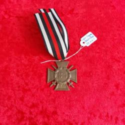 Croix d'honneur du combattant allemand WW1 W K.