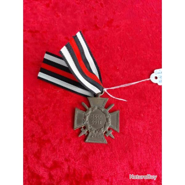 Croix d'honneur du combattant allemand WW1 OLC.