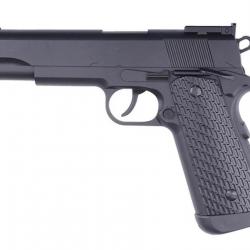 Réplique pistolet 1911 CO2 Fixe 1.5J WELL métal