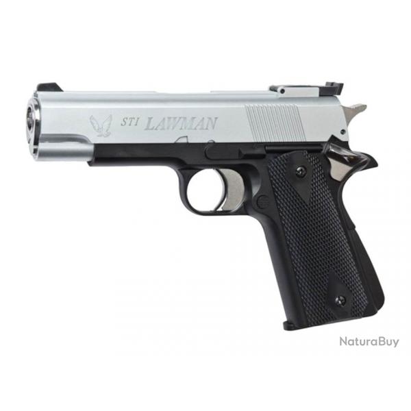 Rplique pistolet ASG STI Lawman DT GAZ Fixe 0.6J