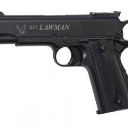 Réplique pistolet ASG STI Lawman GAZ Fixe 0.6J