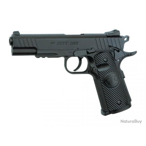 Rplique pistolet Duty One STI CO2 Fixe 1.9J