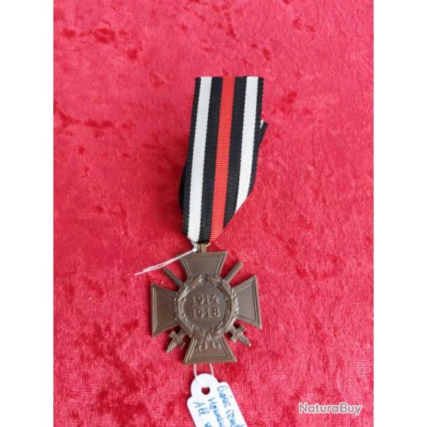 Croix d'honneur du combattant allemand WW1 R V 13 Pforzheim