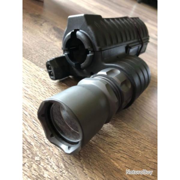 Garde main AR15/M4 lampe Surefire M500A/B