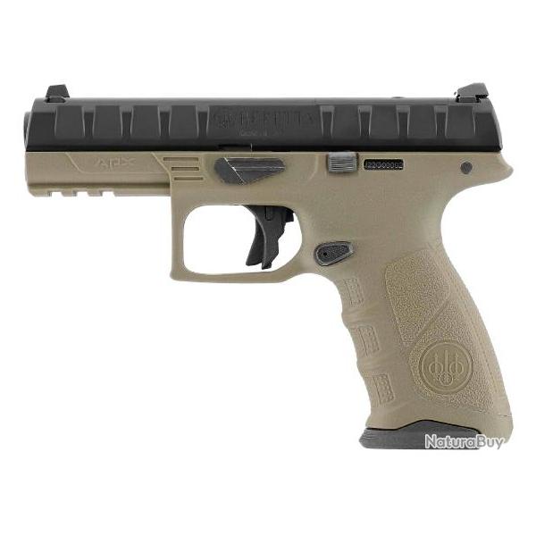 PISTOLET BERETTA APX RDO BBS 6MM GAZ 1,0 J BLACK FDE