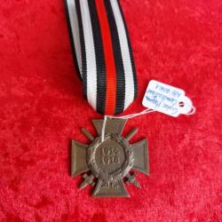 Croix d'honneur du combattant allemand WW1 G1.