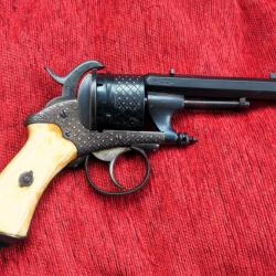 SUPERBE REVOLVER CHAMELOT DELVIGNE DE LUXE DIT DE GAUCHER