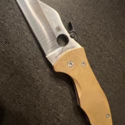 Spyderco Yojimbo custom