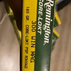 Remington core lokt psp 300wm 10 boites