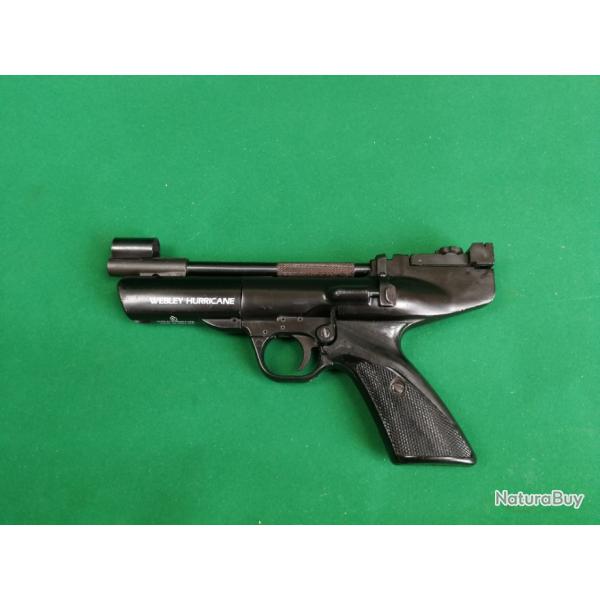 Pistolet Webley Hurricane en calibre 5.6mm (.22) Catgorie D