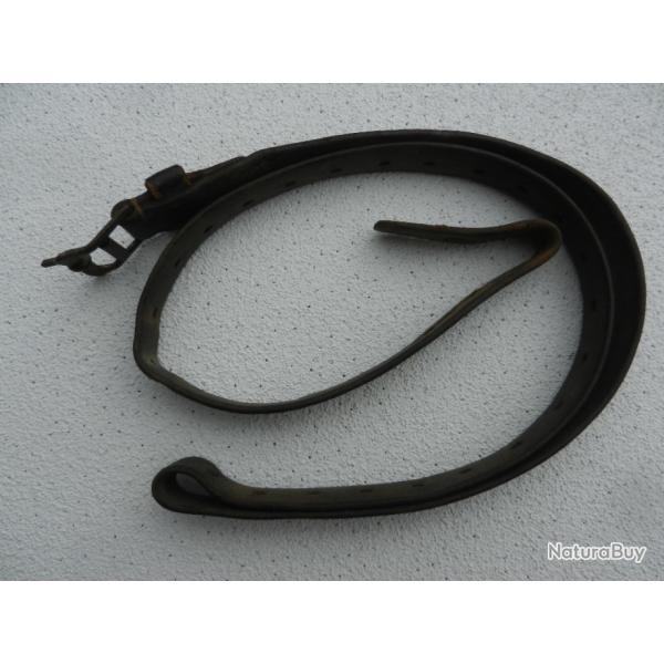 bretelle cuir pour carabine Carcano m.1891