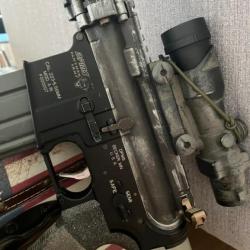 M4/SR25 long post apocalyptique custom upgrade