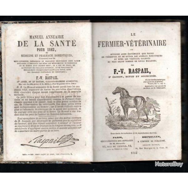 le fermier-vtrinaire ou mthode aussi conomique que facile de prserver et de ..de f.v.raspail