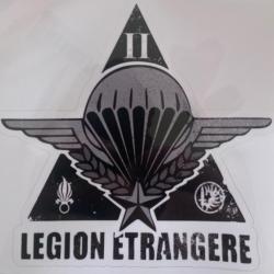 autocollant 2 REP militaire legion etrangere, foreign legion, fremdenlegion