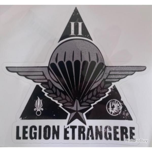 autocollant 2 REP militaire legion etrangere, foreign legion, fremdenlegion