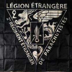 etandard noir 2 REP militaire legion etrangere, foreign legion, fremdenlegion