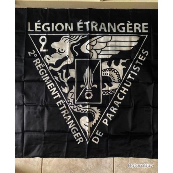 etandard noir 2 REP militaire legion etrangere, foreign legion, fremdenlegion