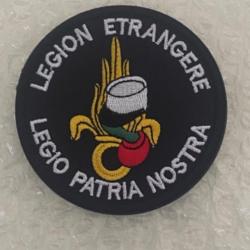 écusson ,patch legion etrangere, foreign legion, fremdenlegion diametre 8cm