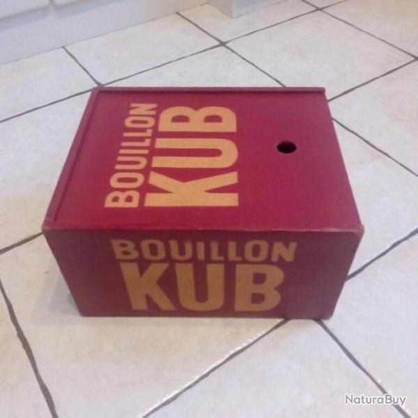 MILITARIA WW2 - FRANCE 40 : Caisse "BOUILLON KUB"