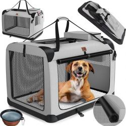 Sac de transport pliable pour animaux de compagnie, voiture, chenil, voyage, bagages, chats, chiens 