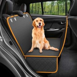 Juste de siège de voiture imperméable pour animaux de compagnie, protection de siège arrière, Polymè