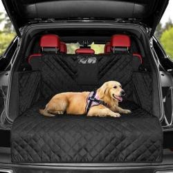 Juste de siège de voiture imperméable pour chien, étui de coffre pour chien, transporteur de voiture