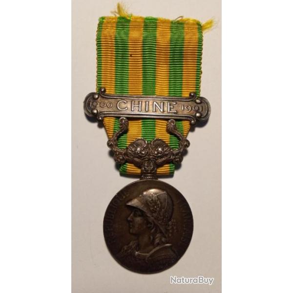 Mdaille Expdition de Chine "1900" Argent (France)