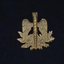 RARE INSIGNE DE SHAKO OU KEPI 1886 SERVICE DES ETATS MAJORS-EPOQUE 1880/1900-GUERRE 1914/1918.