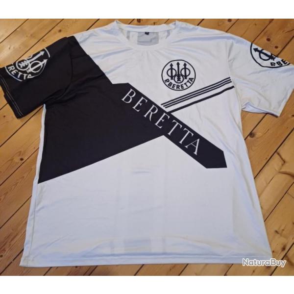 Tee-shirts Beretta blanc