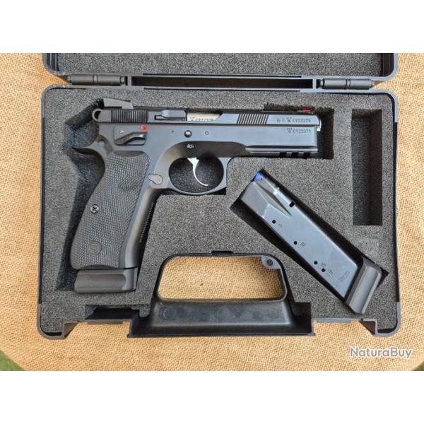 Pistolet CZ75  CZ 75 Shadow SP-01 Black calibre 9x19 admissible tar