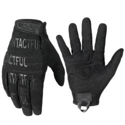 Gant tactique antidérapant compatible avec écran tactile - Noir