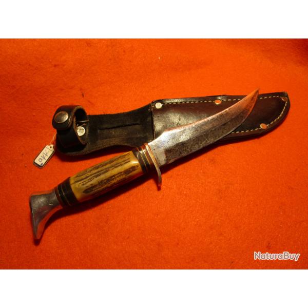 COUTEAU anne 50 MOOSE SKINNER RICH A. HERDER SOLINGEN Germany tui d'origine