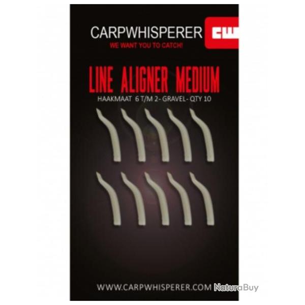 CARP WHISPERER - LINE ALIGNER Medium Gravel