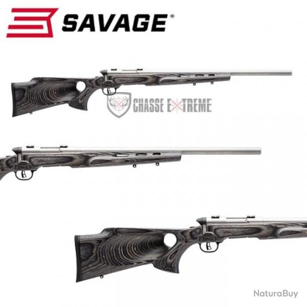 Carabine SAVAGE B.MAG Target 22" Cal 17 Wsm Thumbhole Inox