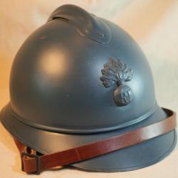 REPRODUCTION Copie casque ADRIAN infanterie mle 1915 de la première guerre mondiale EBR24CSQ002