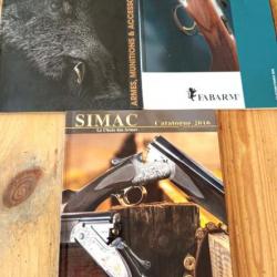 Catalogues chasse armes et accessoires