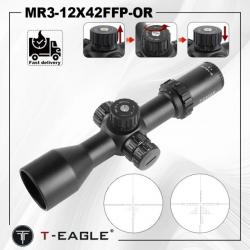 T-Eagle Lunette De Visée MR 3-12X42 FFP-OR 11MM Bas Paiement en 3 ou 4 fois - LIVRAISON GRATUITE !!