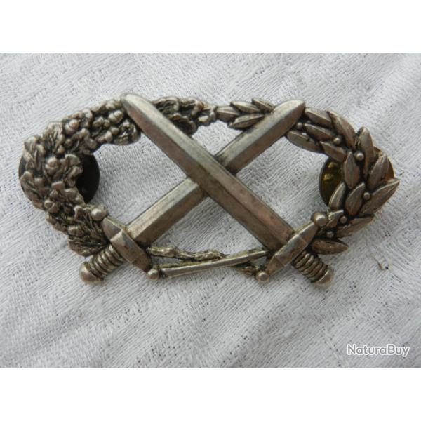 insigne militaire brevet argent