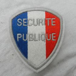 Insigne badge police Nationale française Sécurité Publique