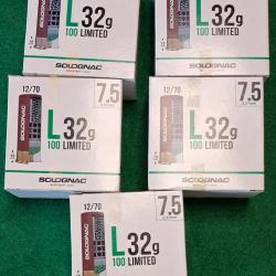 boite de 25 cartouches 12/70 32g 7.5