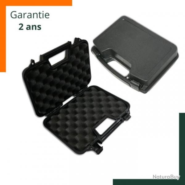 Mallette tanche 310 x 250 x 50 mm - Pour arme de poing - LIVRAISON RAPIDE - Garantie 2 ans