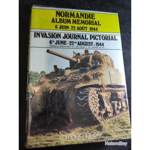 39/45 Livre Heimdal Normandie album mmorial 6 Juin - 22 Aot 1944 il