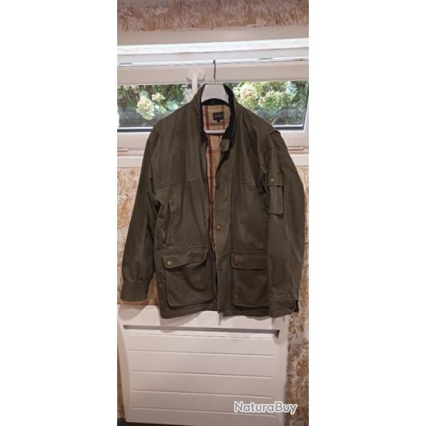 Veste de chasse Le Chameau taille L vert kaki