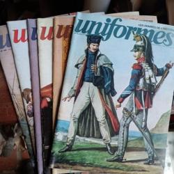 uniformes magazine en 6 numéros. Année 78