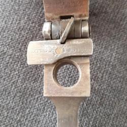 Ancien outil DRGM pour calibre 8 mm, arme de poing ou fusil