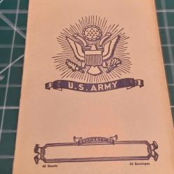 NECESSAIRE COURRIER US ARMY