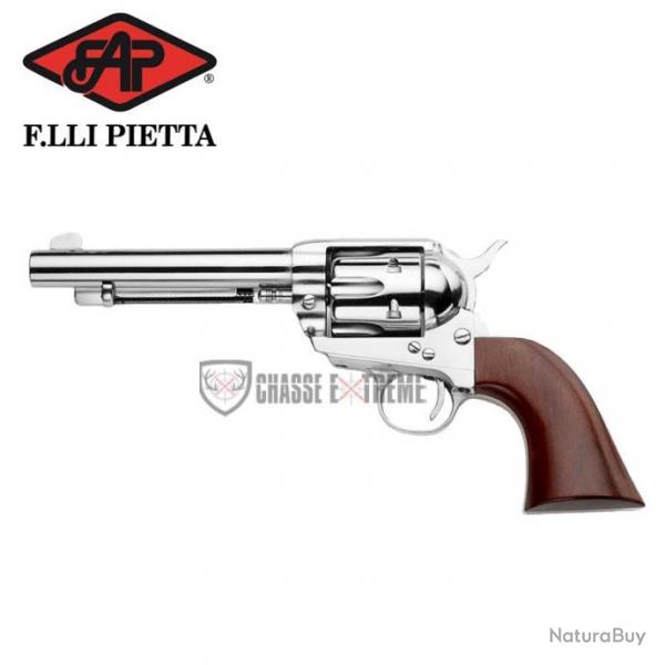 Revolver PIETTA 1873 Sa Acier Inox 5,5" Cal 357 Mag