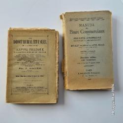 Manuel des baux commerciaux, 1948 et Le droit rural et usuel mis à la portée de tous