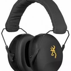 CASQUE PROTECTION ANTI BRUIT BROWNING BUCKMARK II PASSIVE NOIR